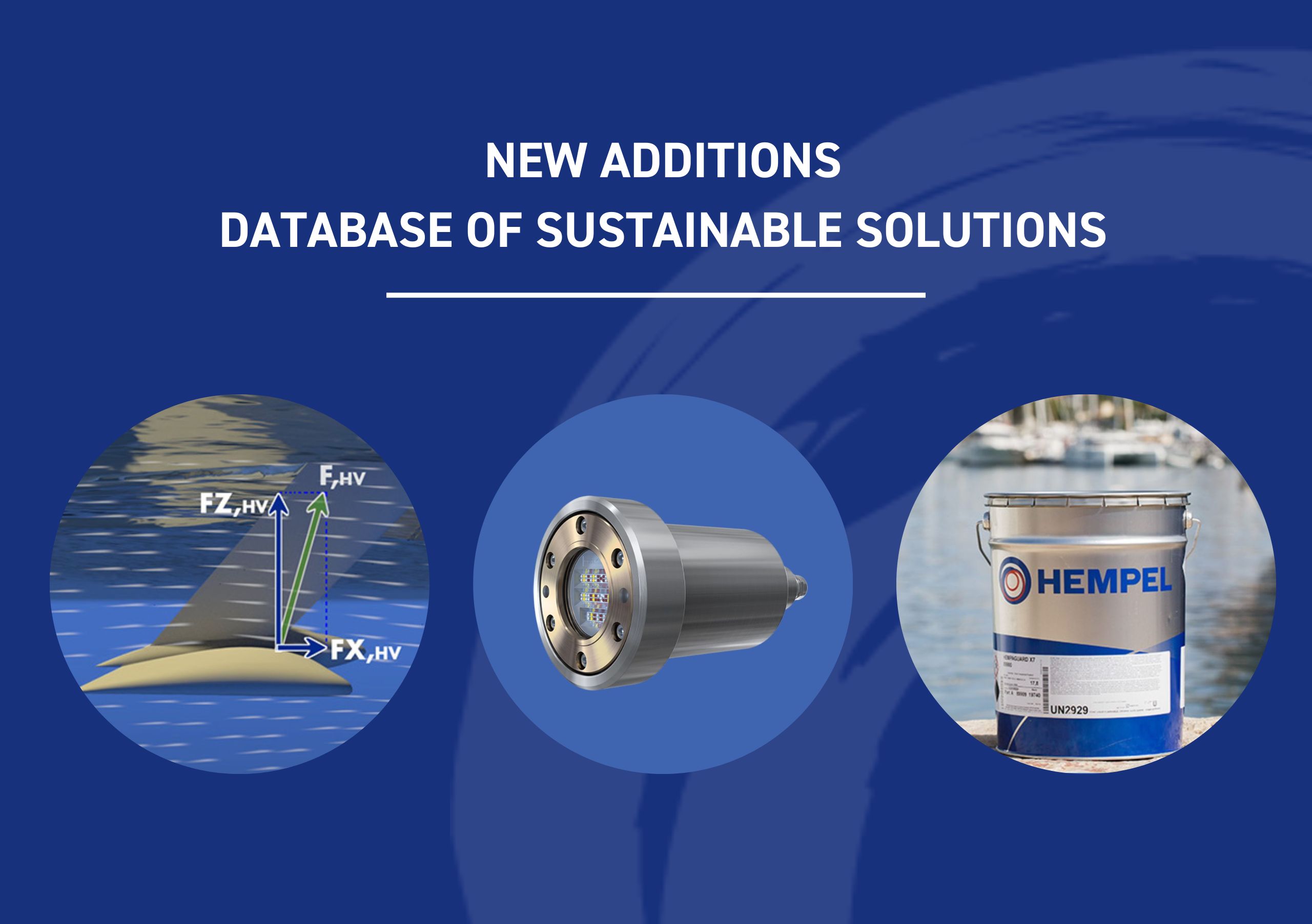 Welcoming three new products to our Database of Sustainable Solutions