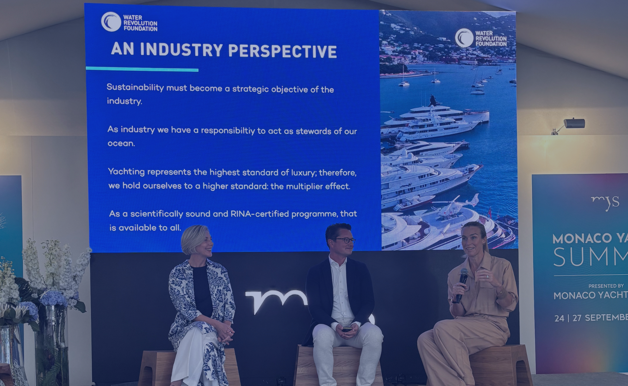 Water Revolution Foundation launches Ocean Assist at Monaco Yacht Show